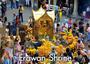 Erawan Shrine -: Siam Bangkok Map