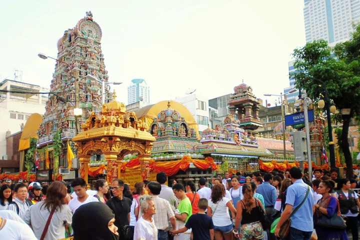 Wat Kaek (Sri Maha Mariamman Temple) -: Siam Bangkok Map