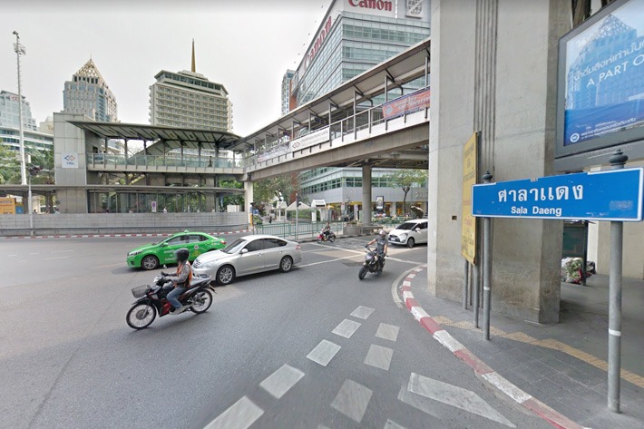 Exit.2 : Sala Deang Intersection - SiamBangkokMap