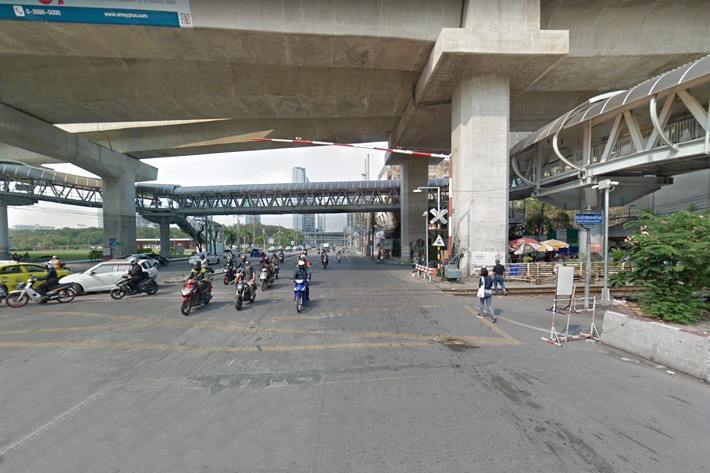 Exit.1* Asoke - Din Deang Road, Skywalk to Makkassan Station (Airport Rail Link) - SiamBangkokMap